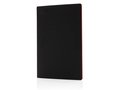 Softcover PU notebook with coloured edge 11