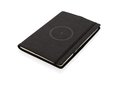 Air 5W RPET wireless charging refillable journal cover A5 1