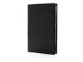 Swiss Peak A5 PU notebook with zipper pocket