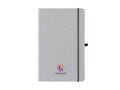 Recycled leather hardcover notebook A5 6