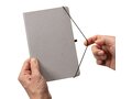 Recycled leather hardcover notebook A5 3