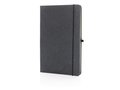 Recycled leather hardcover notebook A5 25
