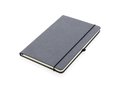 Recycled leather hardcover notebook A5 24
