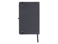 Recycled leather hardcover notebook A5 10