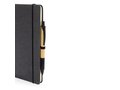 Recycled leather hardcover notebook A5 9