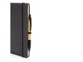Recycled leather hardcover notebook A5 20