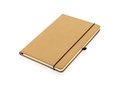 Recycled leather hardcover notebook A5 1