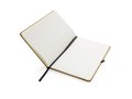 Recycled leather hardcover notebook A5 2