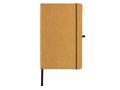Recycled leather hardcover notebook A5 4