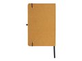 Recycled leather hardcover notebook A5 3