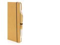 Recycled leather hardcover notebook A5 6
