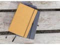 Recycled leather hardcover notebook A5 26