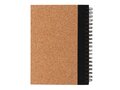 Cork spiral notebook with pen 4