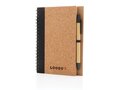 Cork spiral notebook with pen 6