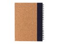 Cork spiral notebook with pen 18