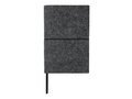 GRS certified recycled felt A5 softcover notebook 4