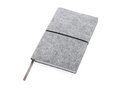GRS certified recycled felt A5 softcover notebook 8