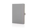 Sam A5 RCS certified bonded leather classic notebook