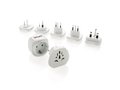 Earthed world travel adapter set 10
