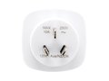Earthed world travel adapter set 4