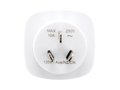 Earthed world travel adapter set 4