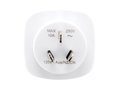 Earthed world travel adapter set with USB ports 6