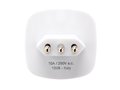 Earthed world travel adapter set with USB ports 3
