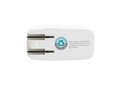 TravelCharge Pro RCS rplastic travel charger with USB C 5