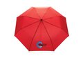 20.5" Impact AWARE™ RPET 190T Pongee bamboo mini umbrella 28