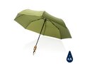 21" Impact AWARE™ RPET 190T bamboo auto open-close umbrella 38