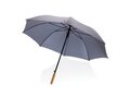 27" Impact AWARE™ RPET 190T auto open bamboo umbrella 14