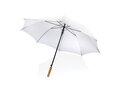 27" Impact AWARE™ RPET 190T auto open bamboo umbrella 19