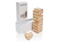 Deluxe tumbling tower wood block stacking game 8