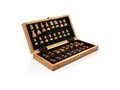 FSC® Luxury wooden foldable chess set 1