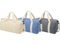 Pheebs 210 g/m² recycled cotton and polyester duffel bag