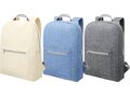 Pheebs 210 g/m² recycled cotton and polyester backpack