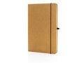 Recycled leather hardcover notebook A5 5