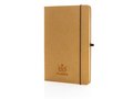 Recycled leather hardcover notebook A5 7