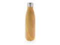 Vacuum insulated bottle with wood print - 500 ml