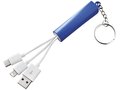 Route 3-in-1 Charging Cable with Key-ring