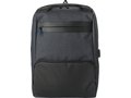 Backpack with anti-theft back pocket