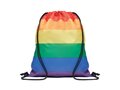 Rainbow RPET drawstring bag