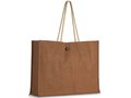 Jute shopper bag with handles