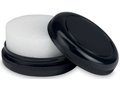 Shoe polish in plastic case