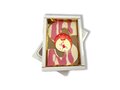 Saint Nicholas Pink/White Strawberry Cream Letter