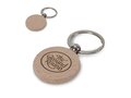 Key Ring Wood Round