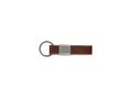 Keyring Metal, Real Leather 2