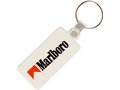 Plastic key-ring oblong