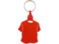 Plastic key-ring T-shirt