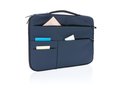 Smooth PU 15.6" laptop sleeve with handle 4